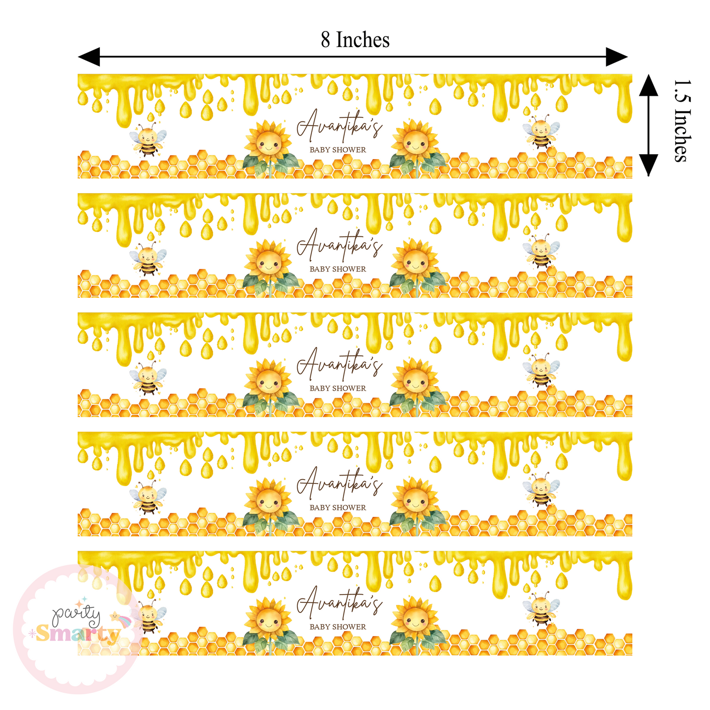 What will it bee Wrist Bands - Set of 10