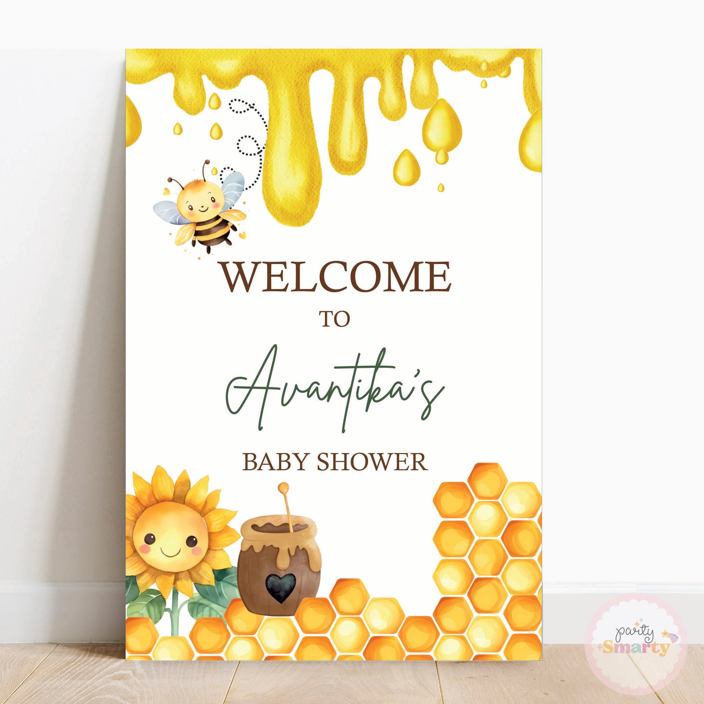 What will it bee Baby Shower Welcome Board