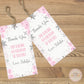 Winter Wonderland Thank You Tags - Set of 22