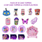 KPop Demon Hunters Cake Toppers & Food Picks | Set of 22