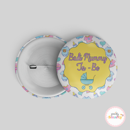 Badi Mummy-To-Be Button Badge