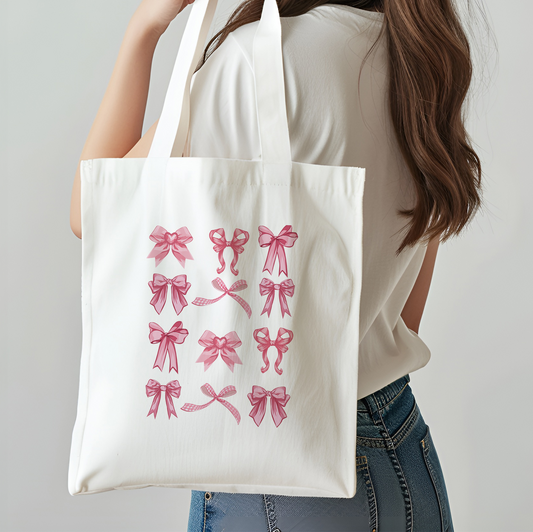 Coquette Bows Tote Bag