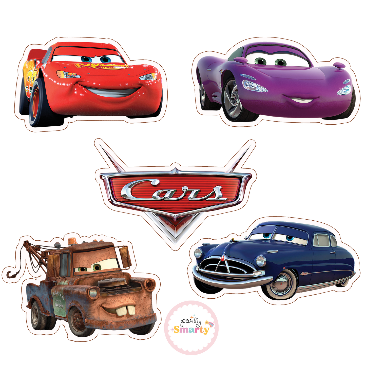 Disney Car Cutouts