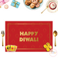 Diwali Cards Party Table Mats - Set of 6