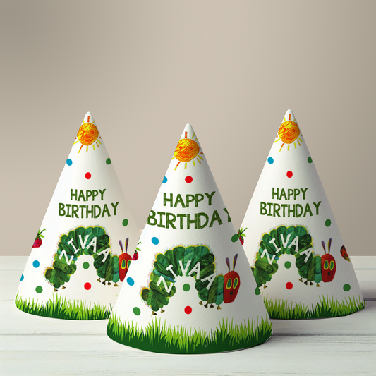 The Hungry Caterpillar Party Hat (Set of 10)