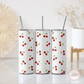 White Cherry Skinny Tumbler