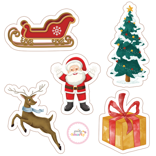 Christmas Birthday Cutouts