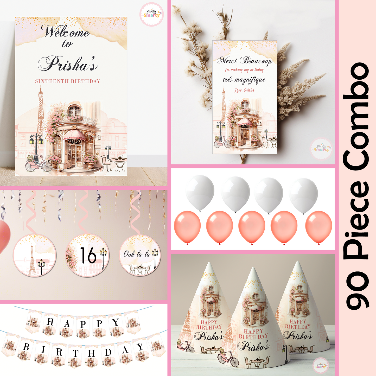 Paris Smarty Saver 90 Piece Combo