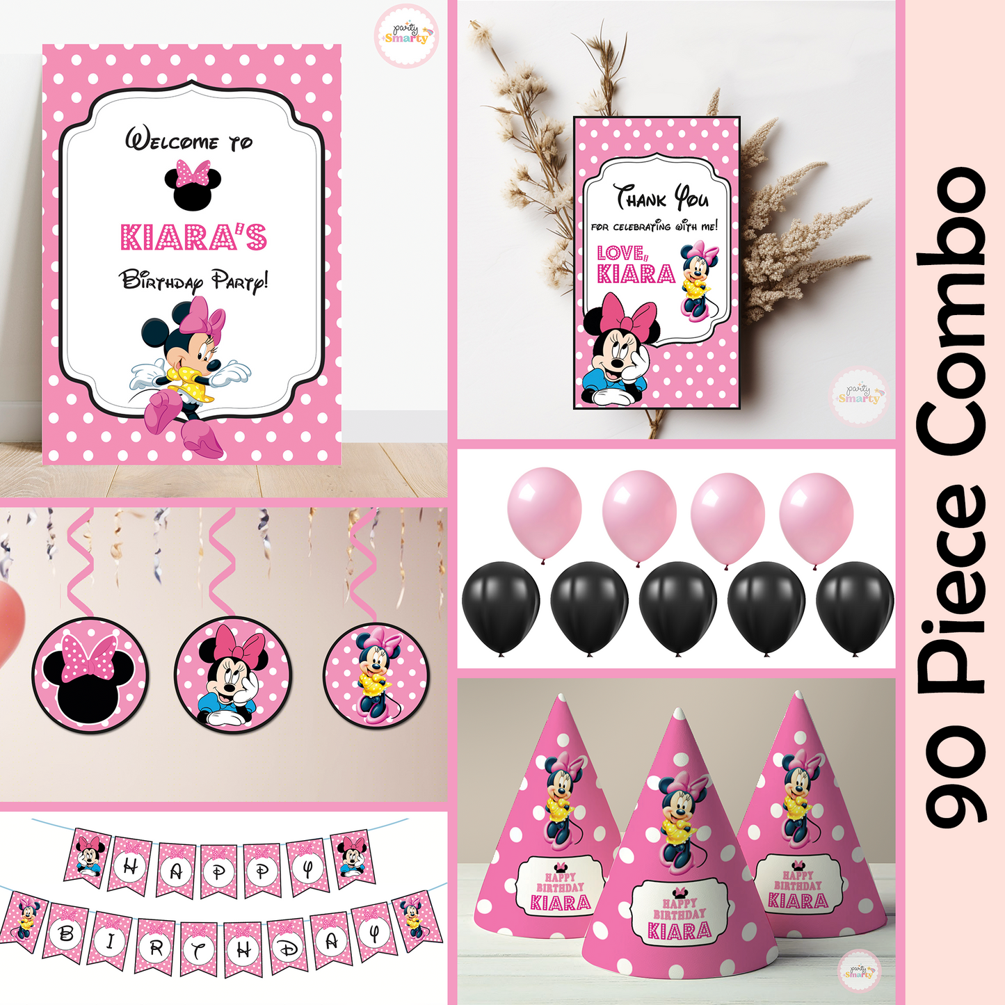 Minnie Mouse Smarty Saver 90 Piece Combo