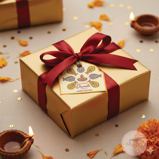 Classy Diwali Tags - Set of 22 Cards