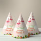 Flamingo Party Hat (Set of 10)