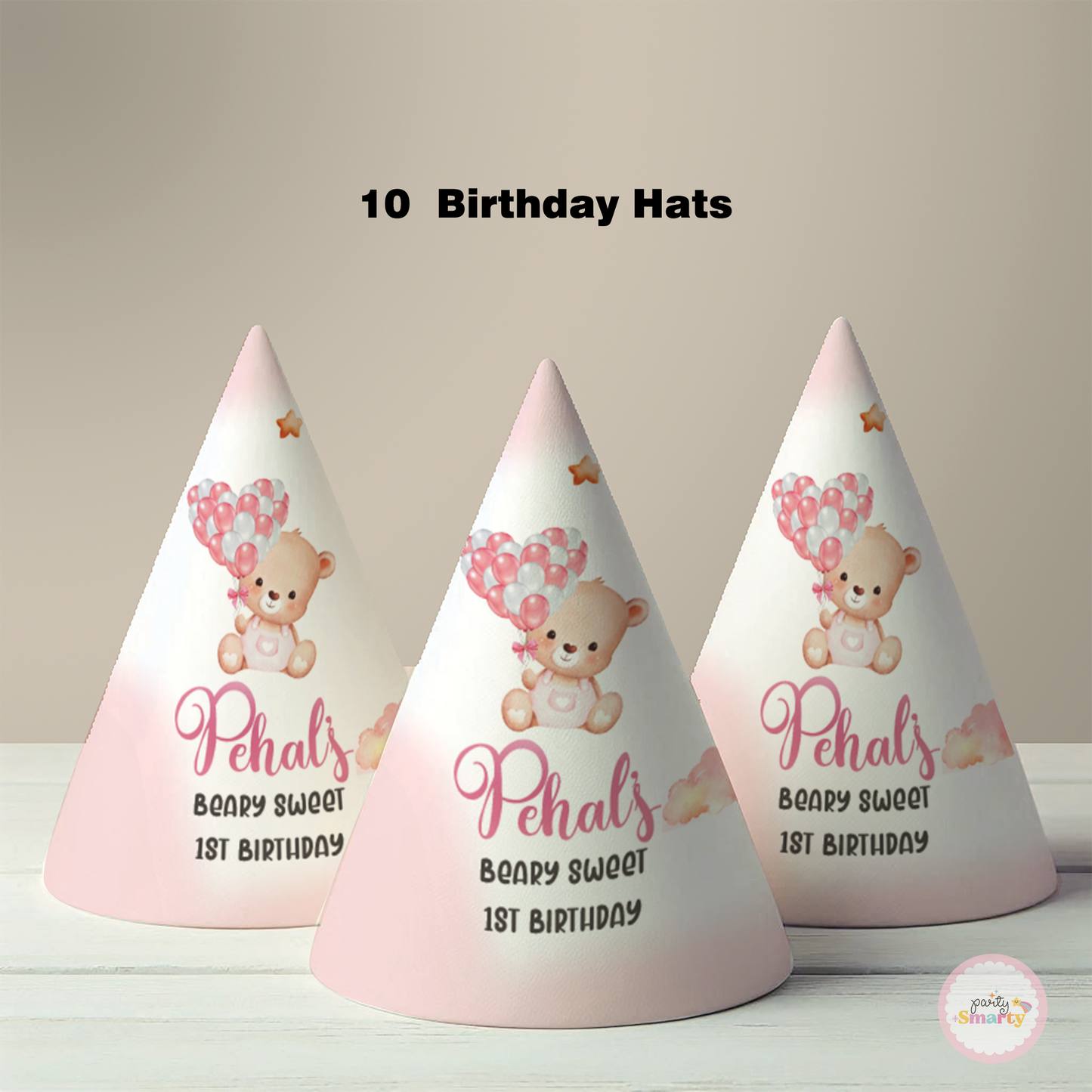 Teddy Bear Pink Smarty Saver 90 Piece Combo