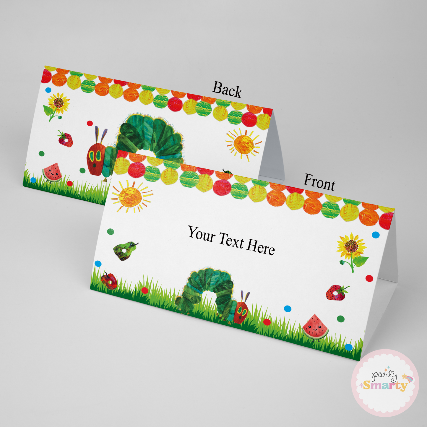 The Hungry Caterpillar Food Tags