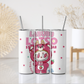 Labubu Pink Skinny Tumbler