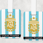 Football Messi Premium Luggage Tag (Pack of 1)